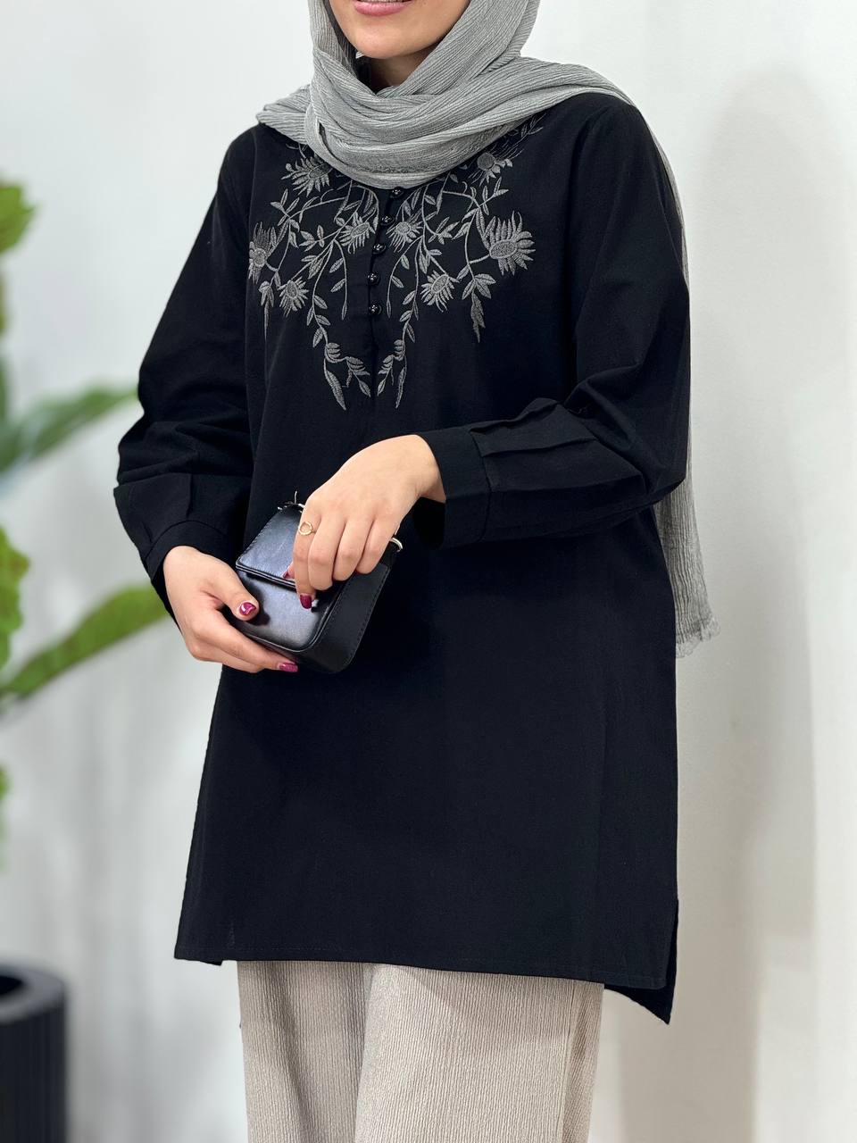 مانتو-لینن-گلدوزی-هدیه