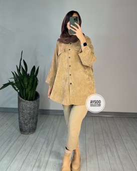 مانتو-مخمل-کبریتی-لیلی