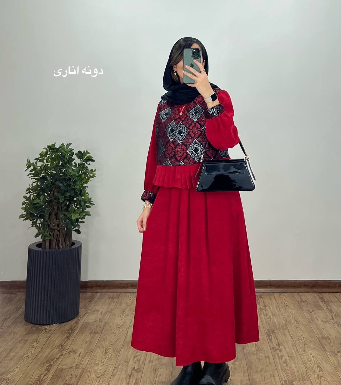 ست-پیراهن-مانتویی-به-همراه-وست-سوزندوزی-شده