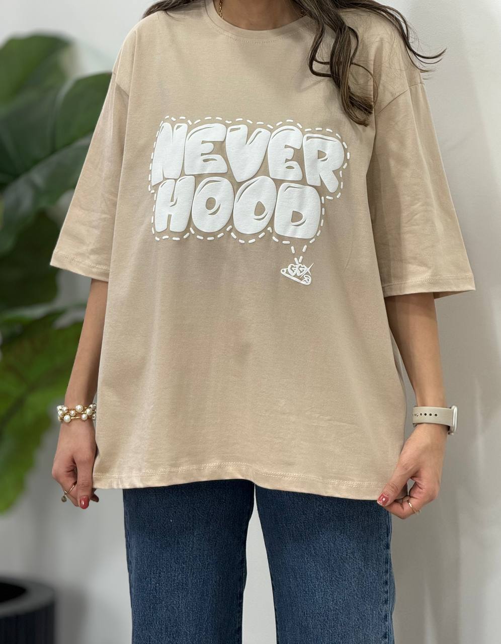 تیشرت-باکسی-NEVER