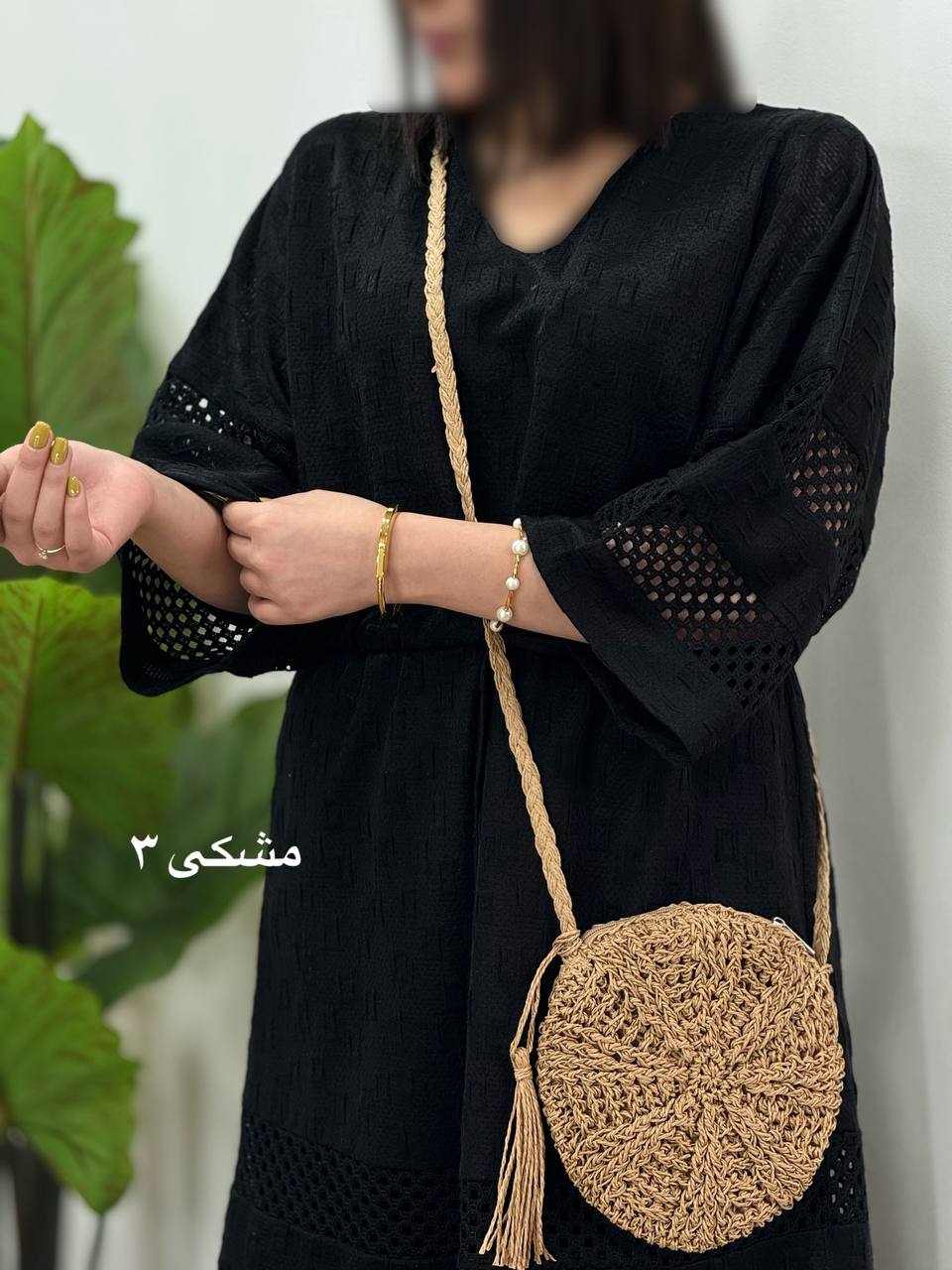 پیراهن-گیپور-بلند-خامه-دوزی-تولاینز
