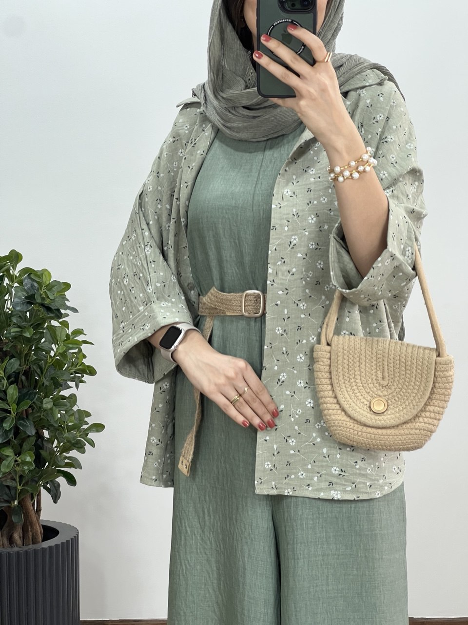 تونیک-مانتویی-لینن-گلسا-3-کد-2964