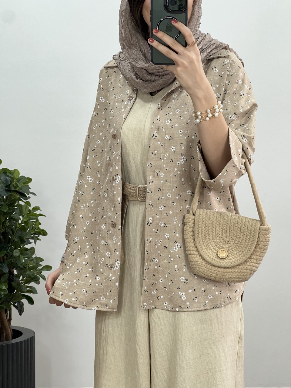 تونیک-مانتویی-لینن-گلسا-3-کد-2964