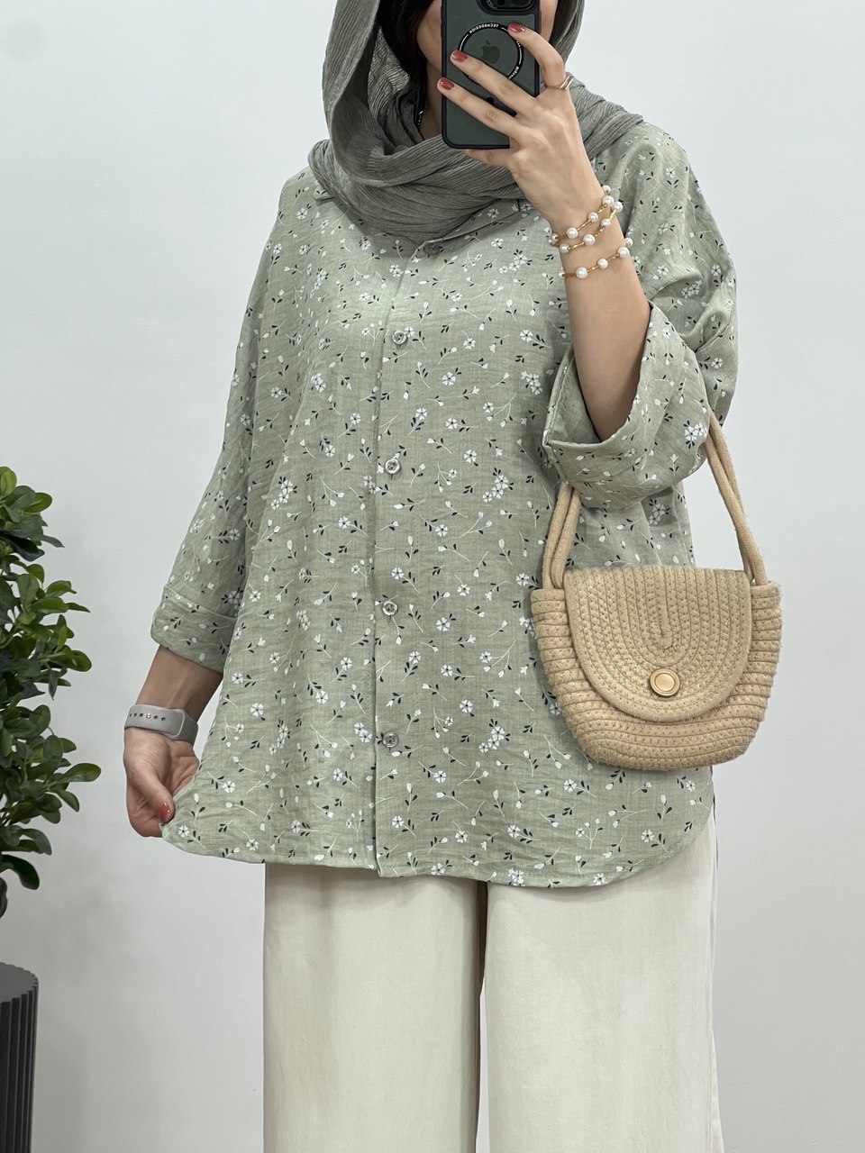 تونیک-مانتویی-لینن-گلسا-3-کد-2964