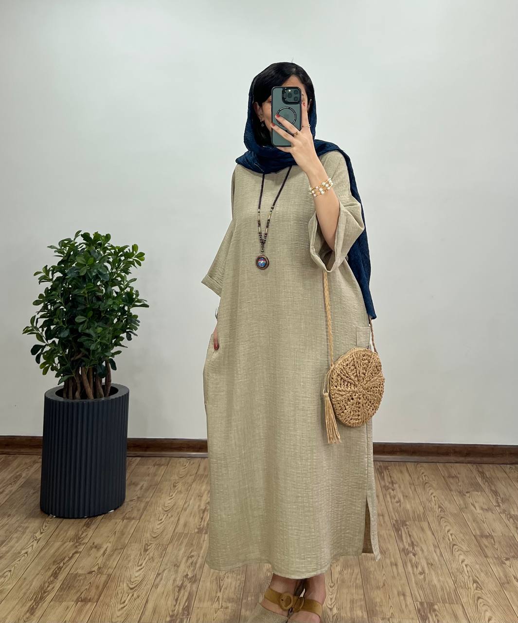 مانتو-کفتان-بلند-آنیا