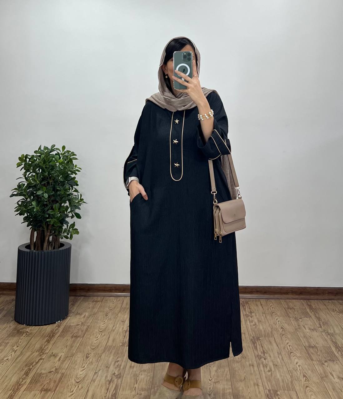 مانتو-کفتان-بلند-نایارا