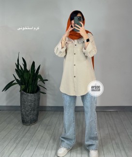 مانتو-مداد-رنگی-پسته-(کد-3140)