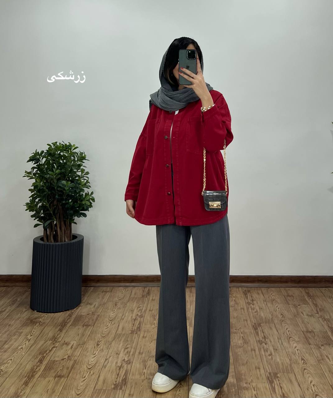 مانتو-کتان-کاغذی-توسکا-کد-3165