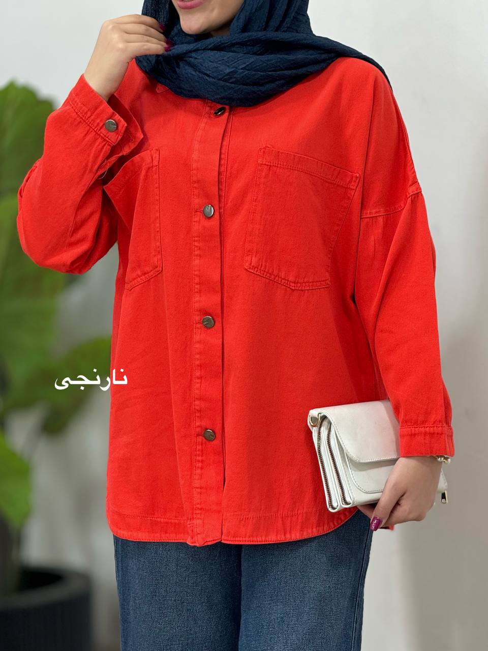 مانتو-کتان-کاغذی-توسکا-کد-3165