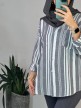 مانتو-لینن-کنفی-راه-راه