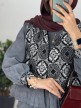 ست-پیراهن-مانتویی-به-همراه-وست-سوزندوزی-شده