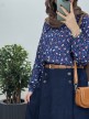 ست-بلوز-و-دامن-مخمل-کبریتی-طرحدار-2