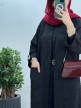 مانتو-بلند-جلو-دکمه-ژاکلین