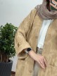 مانتو-بلند-جلو-دکمه-ژاکلین