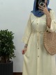 مانتو-بلند-کمر-گت-دار-المیرا
