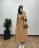 مانتو-بلند-کمر-گت-دار-المیرا