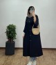 مانتو-بلند-کمر-گت-دار-المیرا